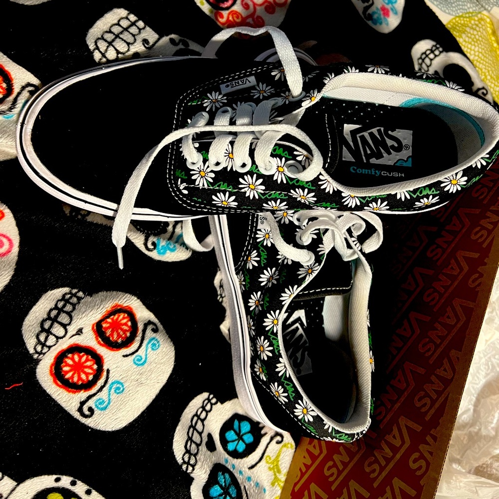 Vans Comfycush Era Scribble flower